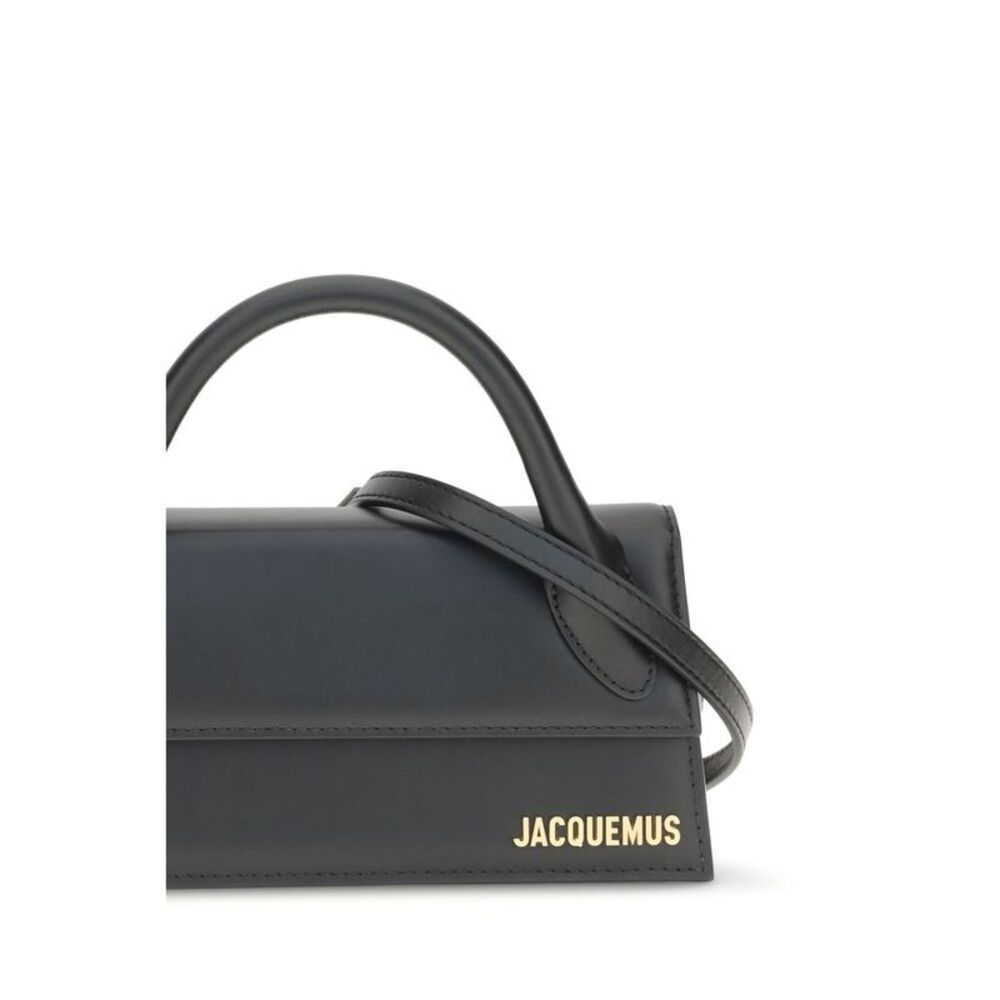 Jacquemus Black Calf Leather Bos Taurus Women's Handbag - Picture 4 of 4